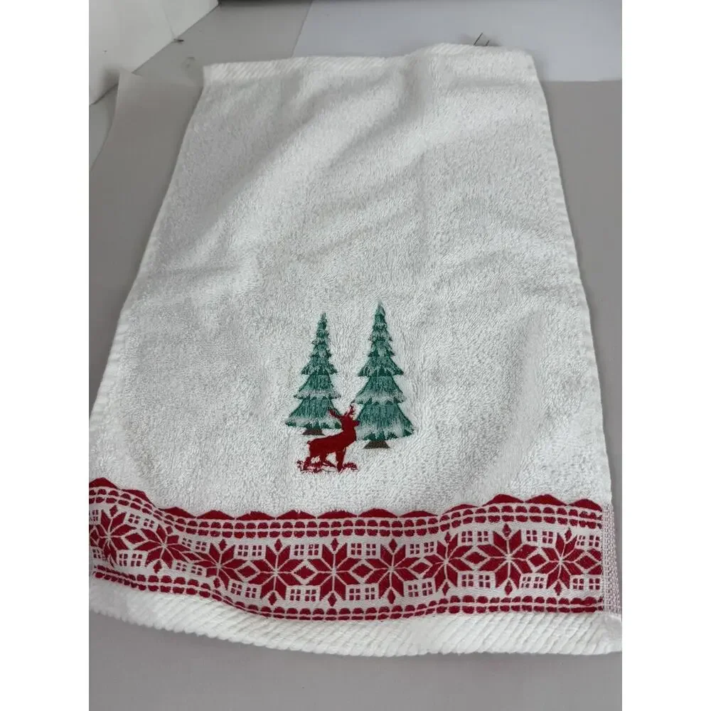 Christmas Towels 4 Hand Various Holiday Designs Colors and Sizes Branded